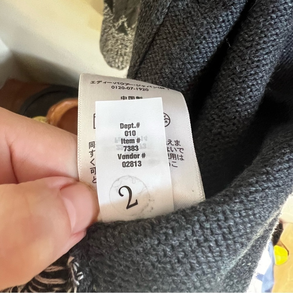 Eddie Bauer Fair Isle Cotton Sweater Two Way Zip
Size XS - Picture 5 of 9